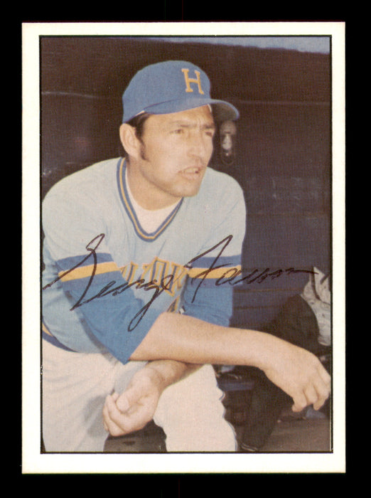 George Farson Autographed 1978 TCMA Card #9 Holyoke Millers