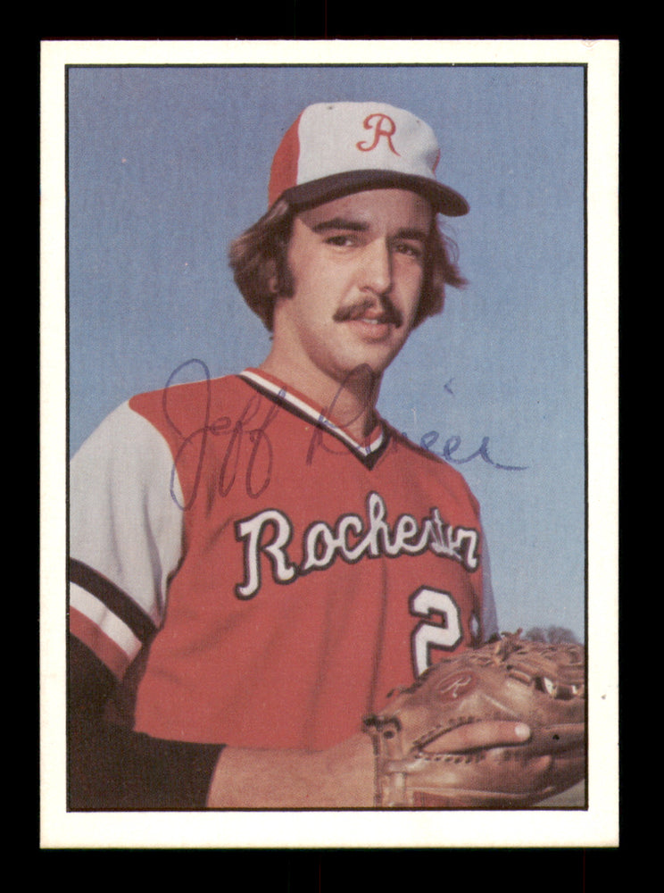 Jeff Rineer Autographed 1978 TCMA Card #38 Rochester Red Wings