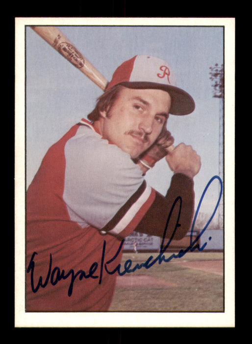 Wayne Krenchicki Autographed 1978 TCMA Rookie Card #2 Rochester Red Wings
