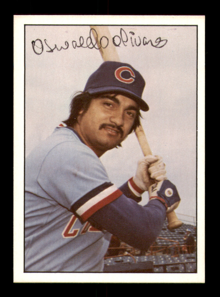 Oswaldo Ossie Olivares Autographed 1978 TCMA Rookie Card #87 Columbus Clippers