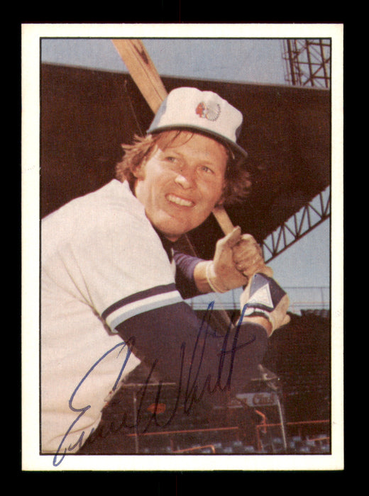 Ernie Whitt Autographed 1978 TCMA Rookie Card #52 Syracuse Chiefs