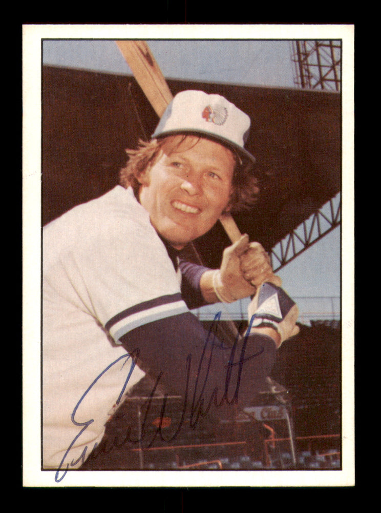 Ernie Whitt Autographed 1978 TCMA Rookie Card #52 Syracuse Chiefs