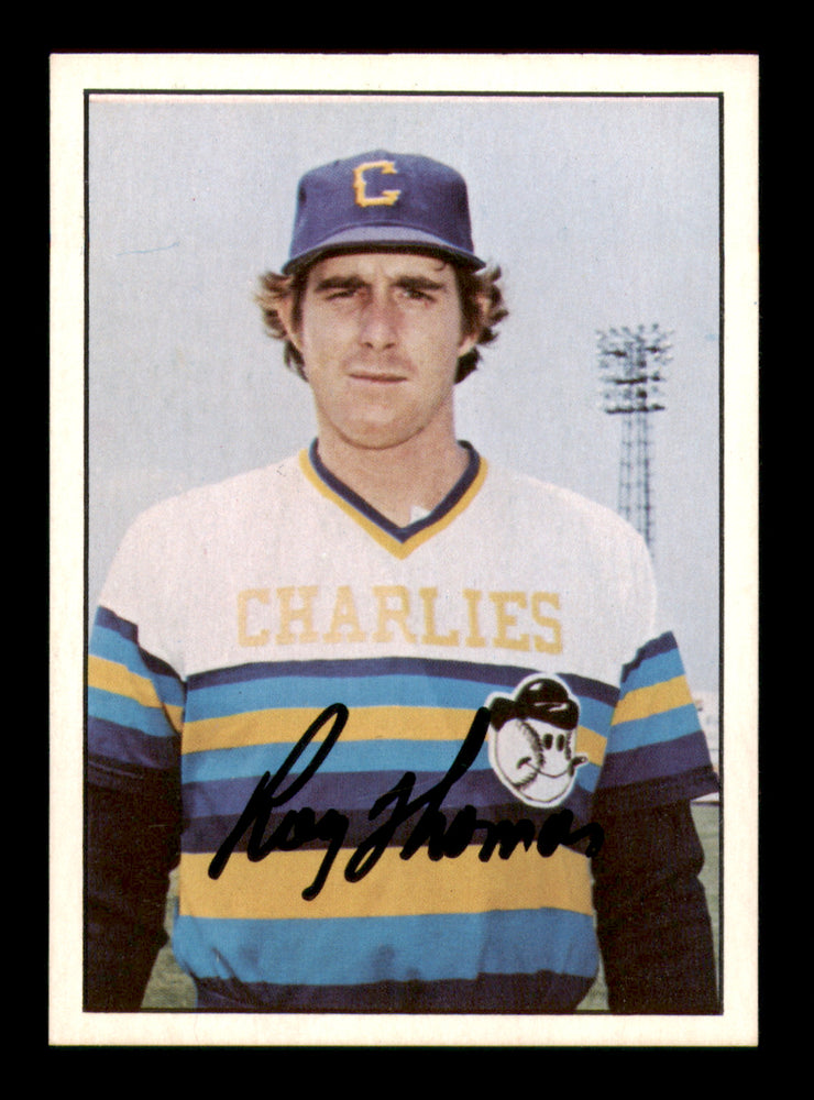 Roy Thomas Autographed 1978 TCMA Card #95 Charleston Charlies