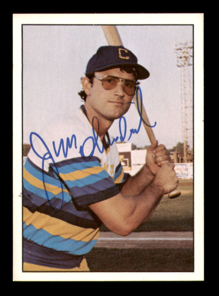 Jim O'Bradovich Autographed 1978 TCMA Card #104 Charleston Charlies