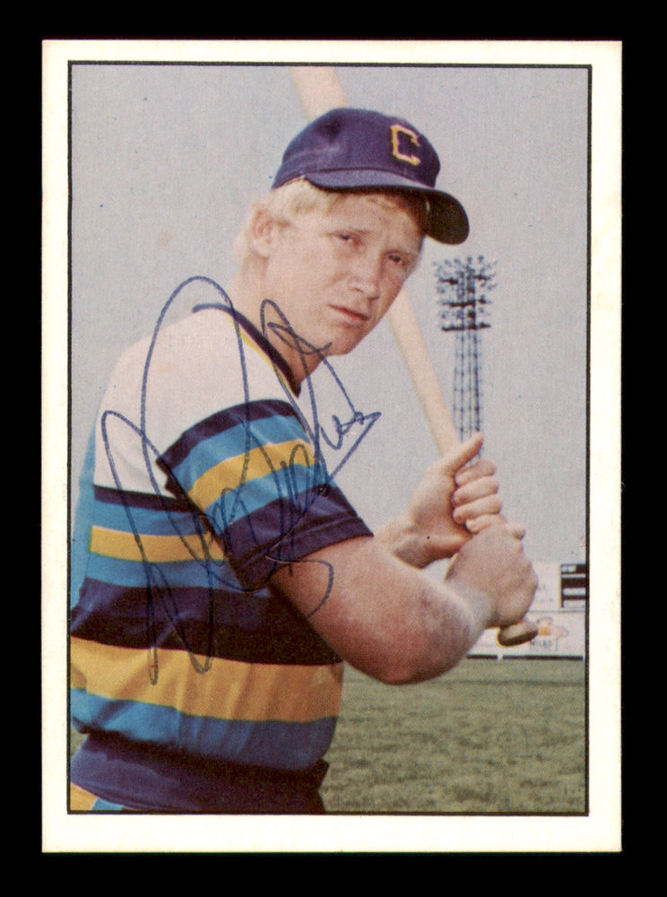 Don Pisker Autographed 1978 TCMA Card #110 Charleston Charlies