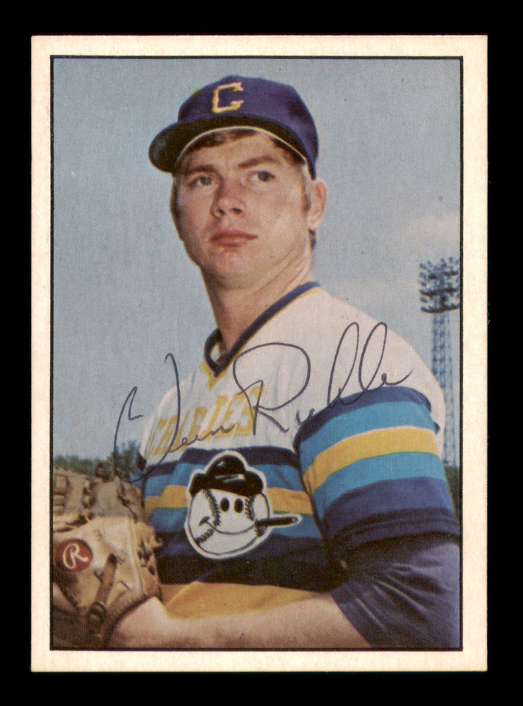 Vern Ruhle Autographed 1978 TCMA Card #98 Charleston Charlies
