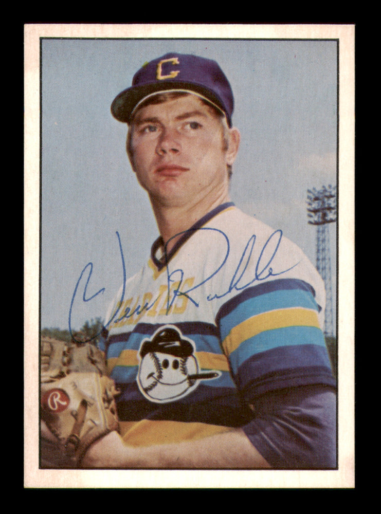 Vern Ruhle Autographed 1978 TCMA Card #98 Charleston Charlies