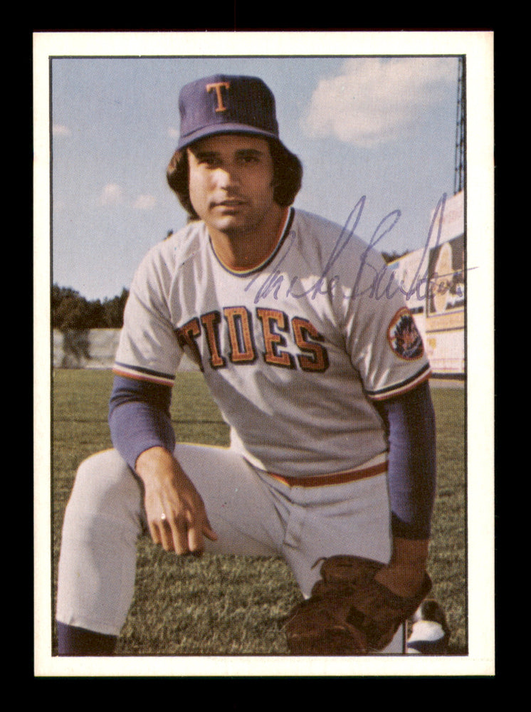 Mike Bruhert Autographed 1978 TCMA Rookie Card #147 Tidewater Tides