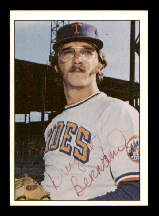 Dwight Bernard Autographed 1978 TCMA Rookie Card #139 Tidewater Tides