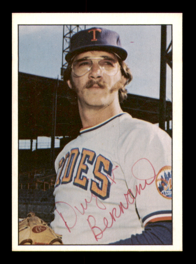 Dwight Bernard Autographed 1978 TCMA Rookie Card #139 Tidewater Tides