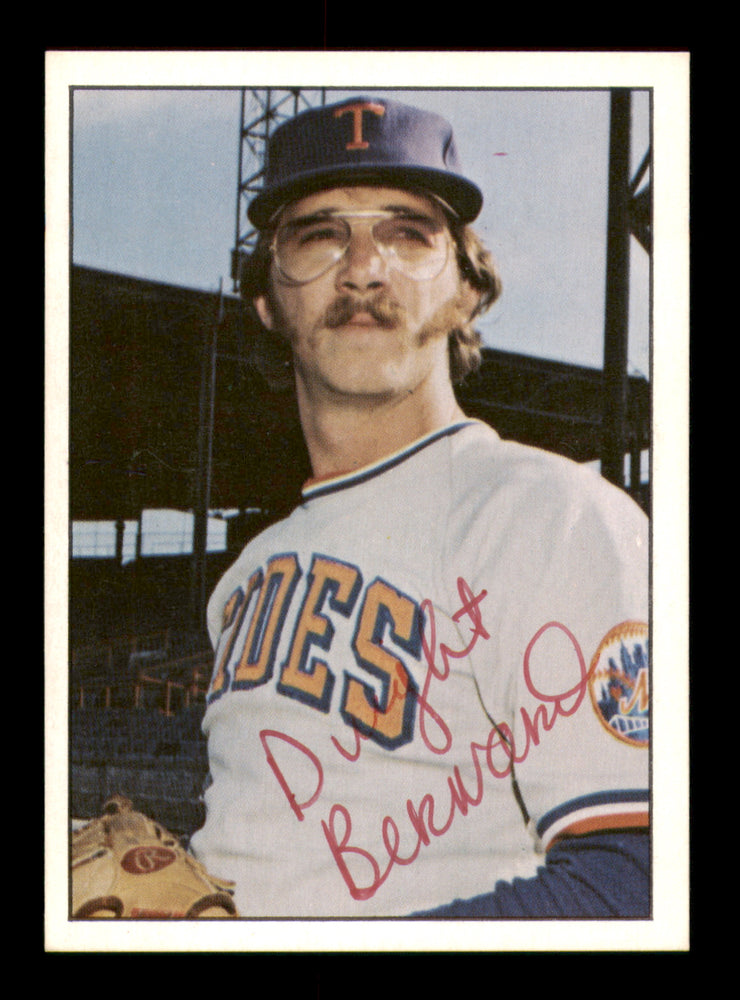 Dwight Bernard Autographed 1978 TCMA Rookie Card #139 Tidewater Tides