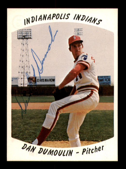 Dan Doulin Autographed 1977 Rookie Card #13 Indianapolis Indians