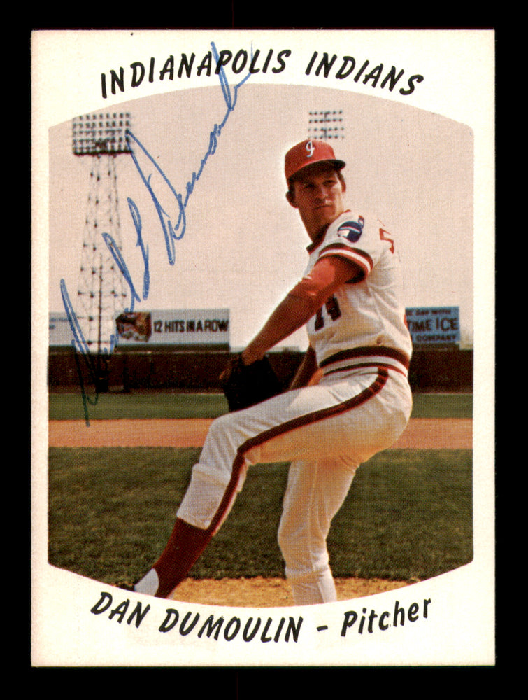 Dan Doulin Autographed 1977 Rookie Card #13 Indianapolis Indians
