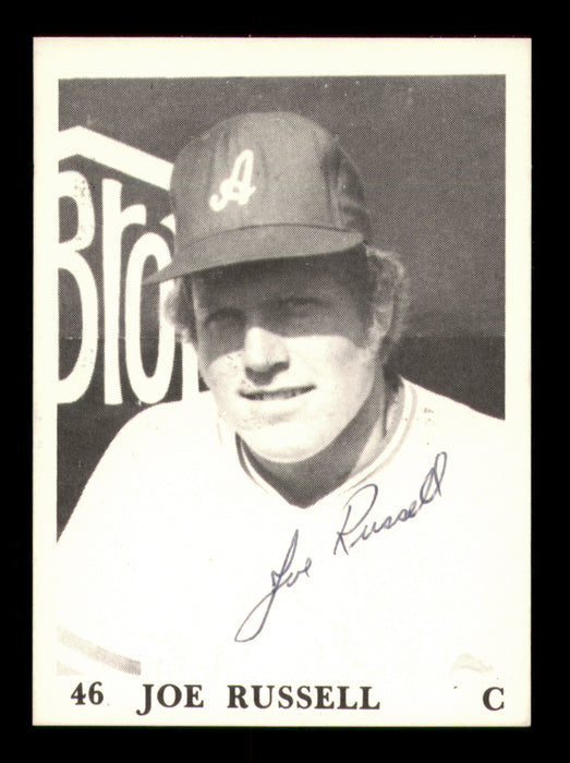 Joe Russell Autographed 1975 TCMA Rookie Card Anderson Rangers