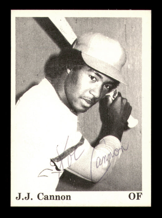 J.J. Cannon Autographed 1975 TCMA Rookie Card #15 Dubuque Packers
