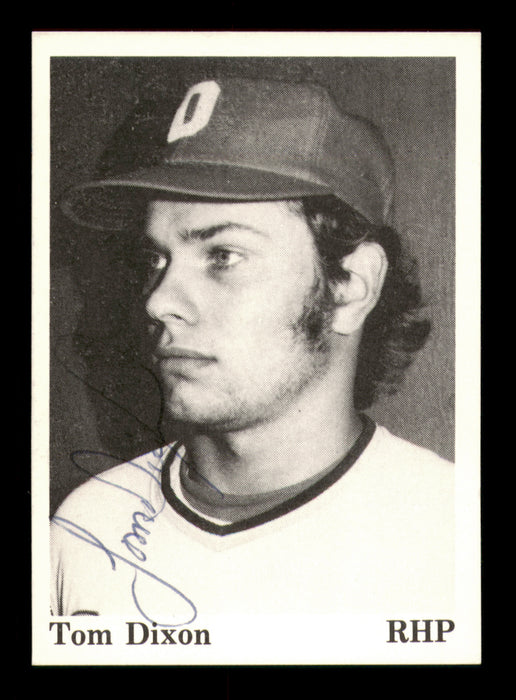 Tom Dixon Autographed 1975 TCMA Rookie Card #19 Dubuque Packers