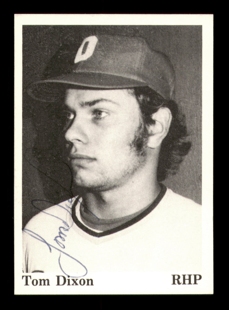Tom Dixon Autographed 1975 TCMA Rookie Card #19 Dubuque Packers