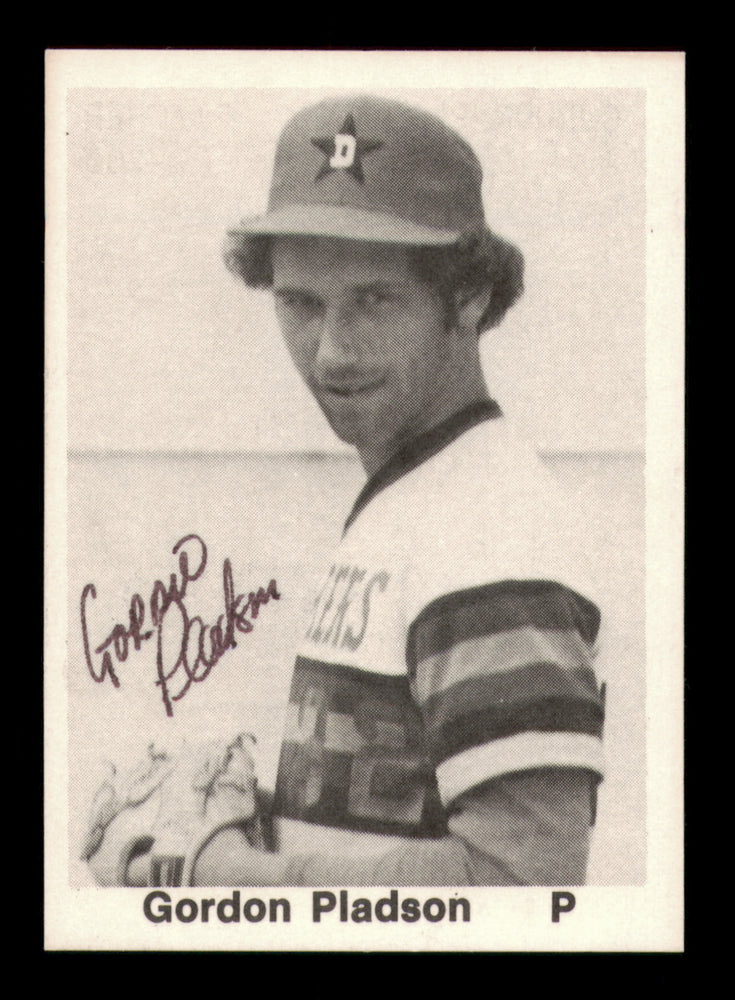 Gordon Gordie Pladson Autographed 1976 TCMA Card Dubuque Packers