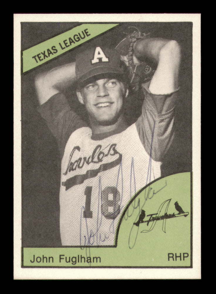 John Fulgham Autographed 1978 TCMA Rookie Card #14 Arkansas Travelers