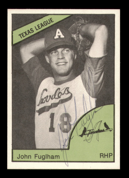 John Fulgham Autographed 1978 TCMA Rookie Card #14 Arkansas Travelers