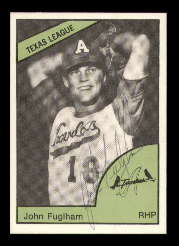 John Fulgham Autographed 1978 TCMA Rookie Card #14 Arkansas Travelers
