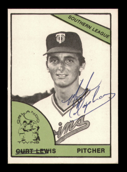 Mark Clapham Autographed 1978 TCMA Rookie Card #229 Orlando Twins