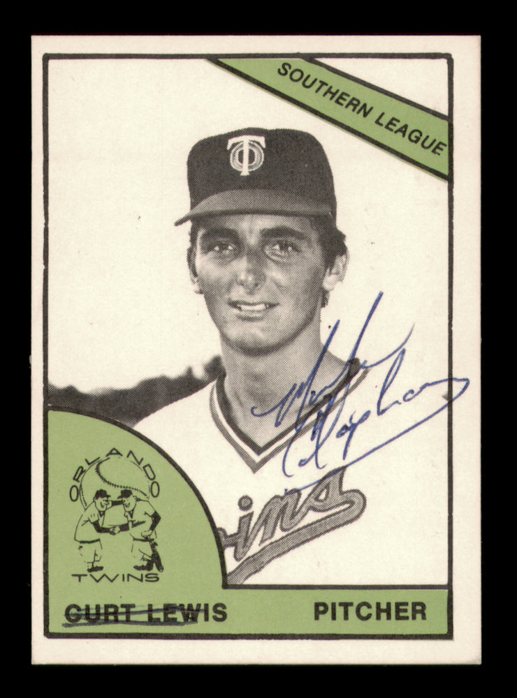 Mark Clapham Autographed 1978 TCMA Rookie Card #229 Orlando Twins