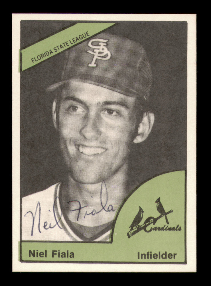 Neil Fiala Autographed 1978 TCMA Rookie Card #101 St. Petersburg Cardinals