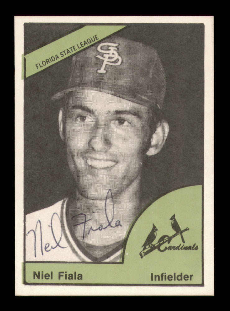 Neil Fiala Autographed 1978 TCMA Rookie Card #101 St. Petersburg Cardinals