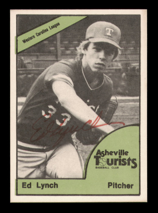 Ed Lynch Autographed 1978 TCMA Rookie Card #196 Ashville Tourists