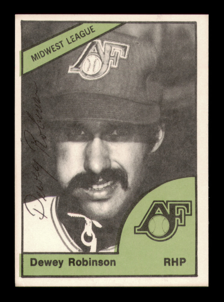 Dewey Robinson Autographed 1978 TCMA Rookie Card #335 Appleton Foxes
