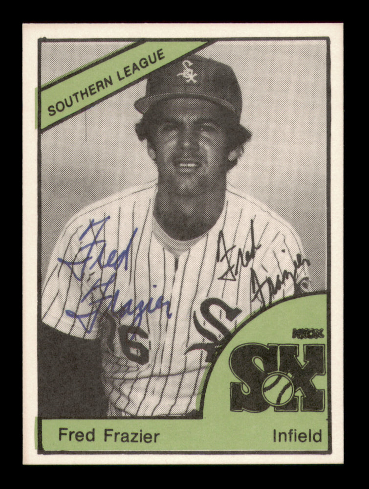 Fred Frazier Autographed 1978 TCMA Card #42 Knoxville Knox Sox