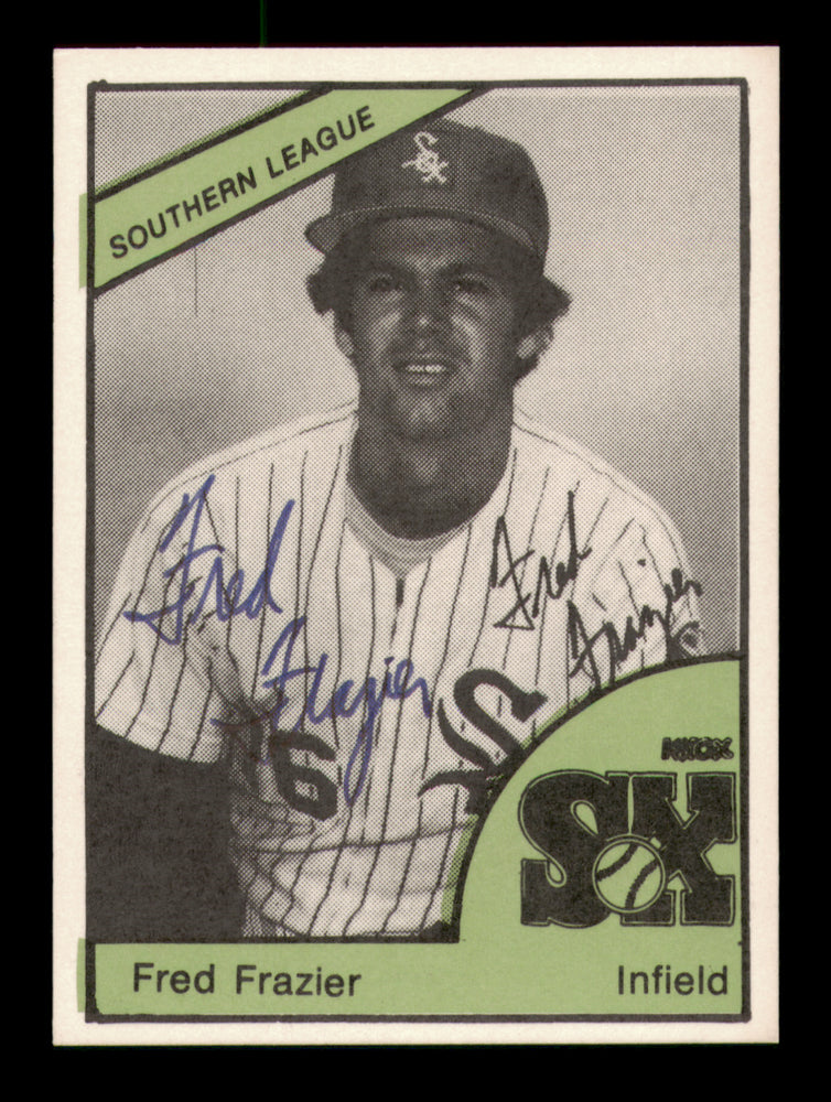 Fred Frazier Autographed 1978 TCMA Card #42 Knoxville Knox Sox