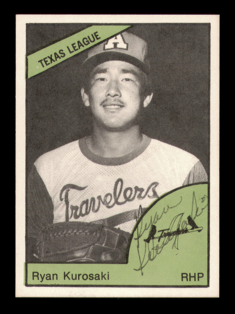 Ryan Kurosaki Autographed 1978 TCMA Card #13 Arkansas Travelers