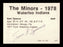 Samuel Sam Spence Autographed 1978 TCMA Card #127 Waterloo Indians