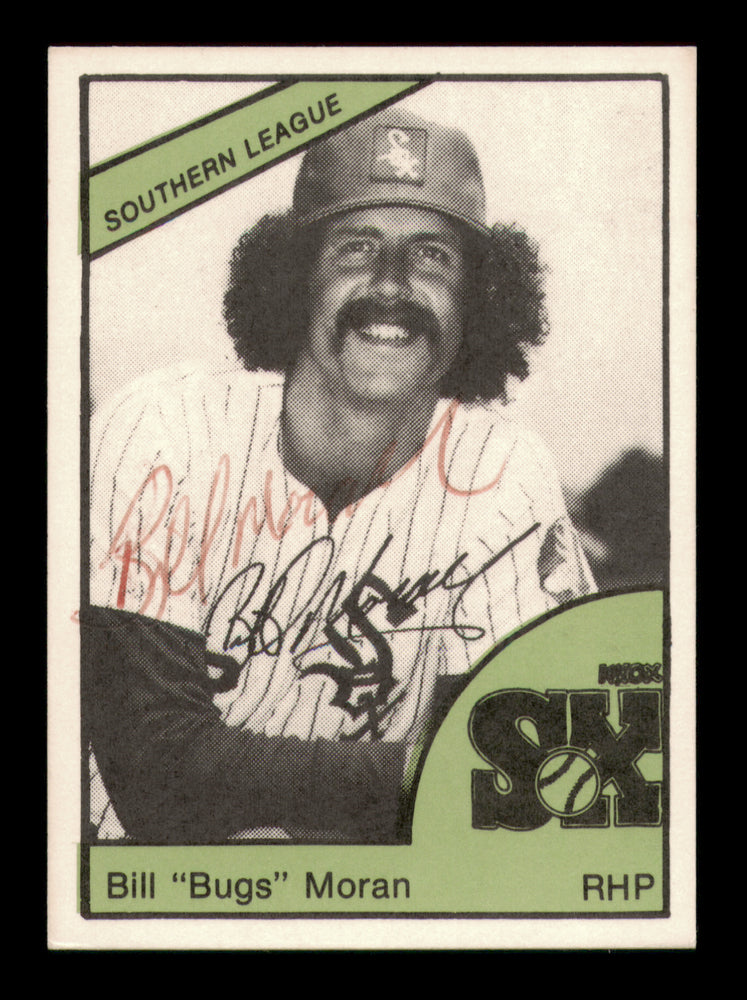 Bill "Bugs" Moran Autographed 1978 TCMA Rookie Card #24 Knoxville Knox Sox