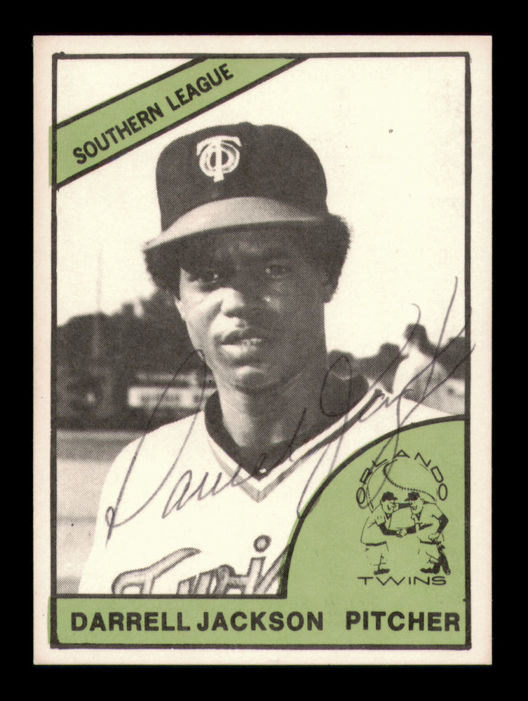 Darrell Jackson Autographed 1978 TCMA Rookie Card #222 Orlando Twins
