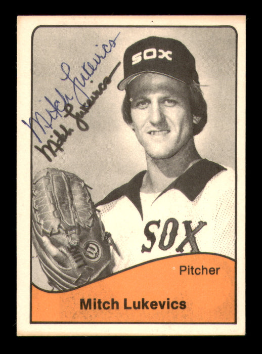 Mitch Lukevics Autographed 1979 TCMA Card #11 Knoxville Knox Sox