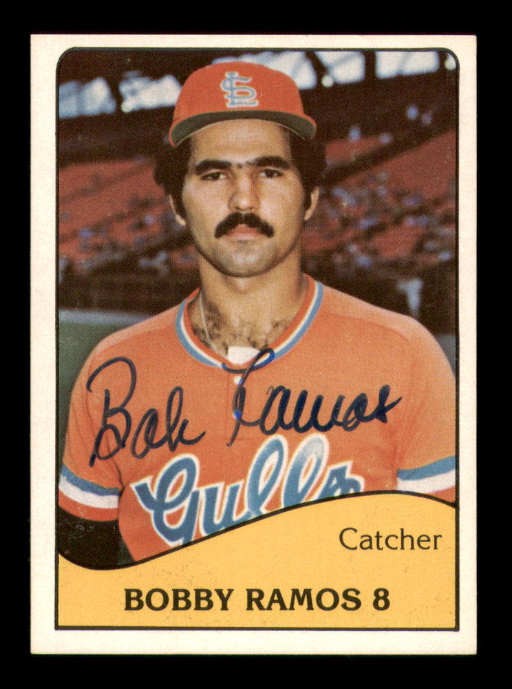 Bobby Ramos Autographed 1979 TCMA Rookie Card #21 Salt Lake Gulls