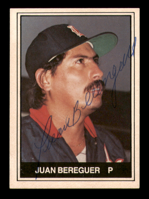 Juan Berenguer Autographed 1982 TCMA Card #2 Evansville Triplets