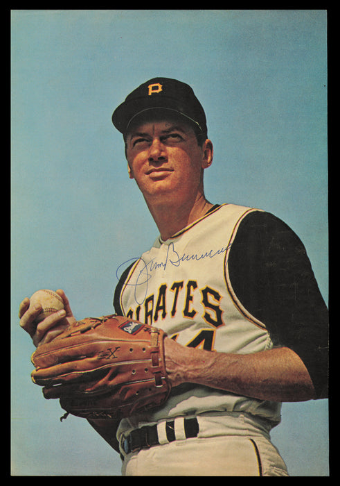 Jim Bunning Autographed 7.5x10.5 Magazine Page Photo Pittsburgh Pirates
