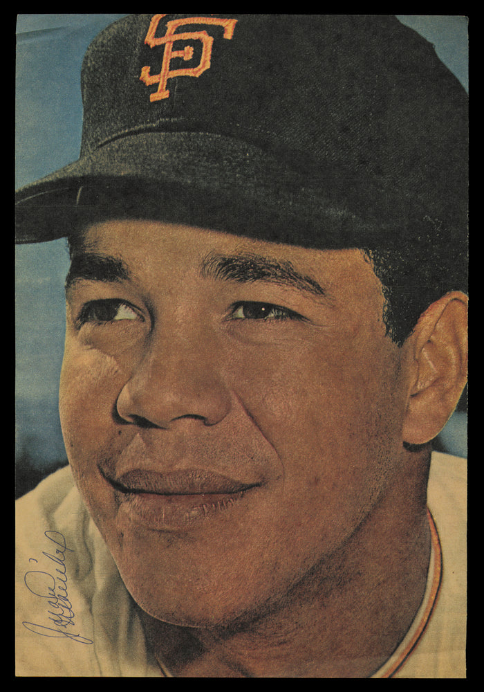Juan Marichal Autographed 7.5x11 Magazine Page Photo San Francisco Giants Vintage Signature