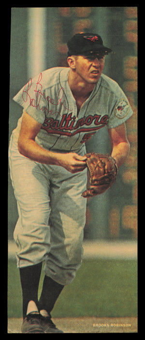 Brooks Robinson Autographed 4x11 Magazine Page Photo Baltimore Orioles