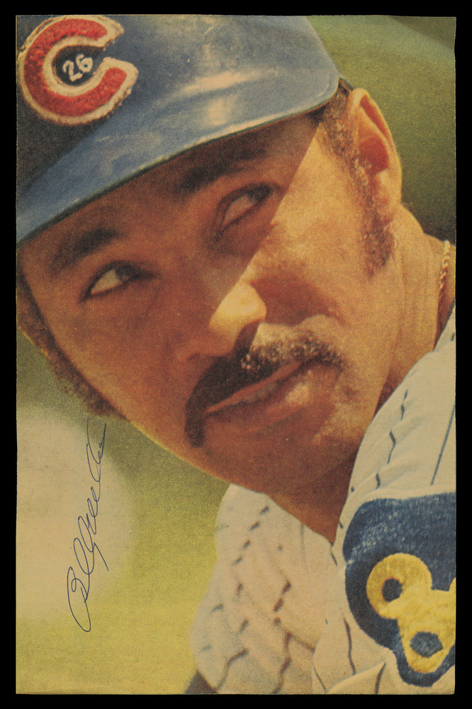 Billy Williams Autographed 7x10.5 Magazine Page Photo Chicago Cubs