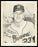 Denver LeMaster Autographed 8.5x10.5 Photo Milwaukee Braves