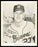 Denver LeMaster Autographed 8.5x10.5 Photo Milwaukee Braves