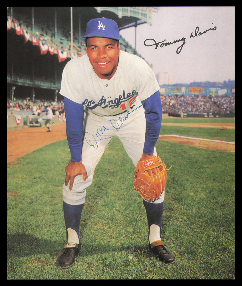 Tommy Davis Autographed 8x10 Photo Los Angeles Dodgers