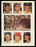Whitey Ford, Billy Williams & Johnny Callison Autographed 8.5x11 Magazine Page Photo Bob Veale On Back