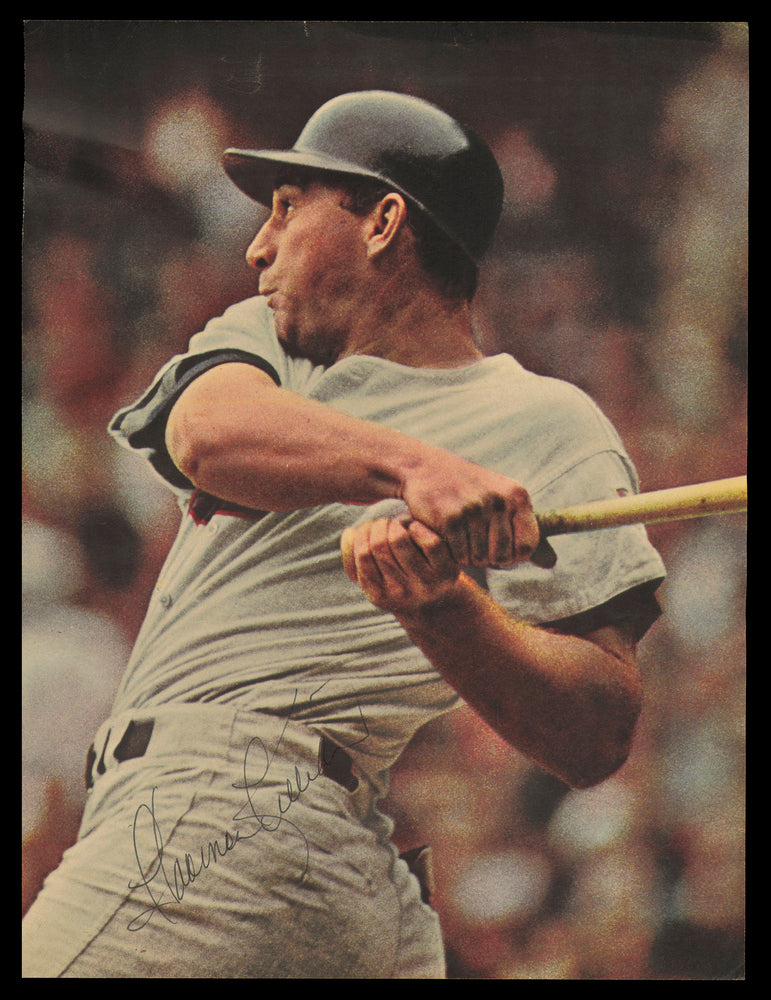Harmon Killebrew Autographed 8.5x11.5 Magazine Page Photo Minnesota Twins
