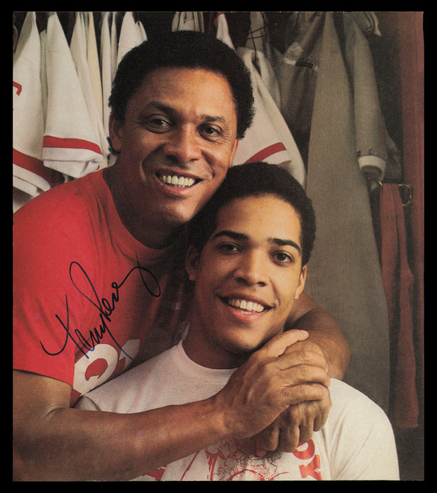 Tony Perez Autographed 8x9 Magazine Page Photo Cincinnati Reds